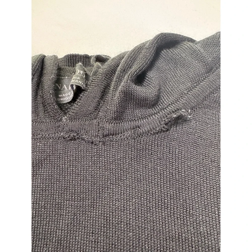 Canada Goose Amherst Wool Hoodie Mens L Patch Logo Knit Thrashed Streetwear Gorp - Picture 8 of 8